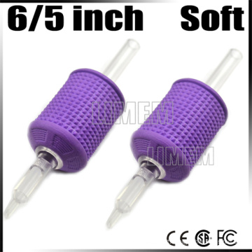 Mais novos 6 / 5inch 30mm Descartáveis ​​Apertos de Tatuagem roxo &amp; 6 / 5inch